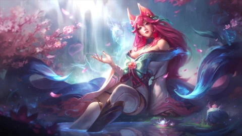 4K PC Spirit Blossom Ahri League Of Legends Live Wallpaper - Free Live Wallpaper