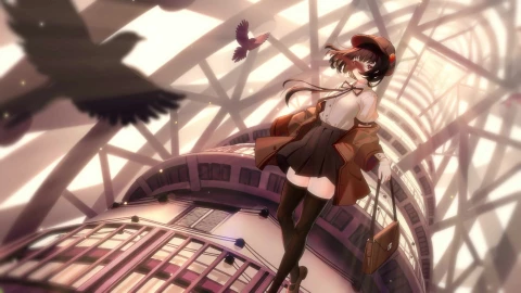 PC Anime Low Gravity Girl Live Wallpaper - Free Live Wallpaper