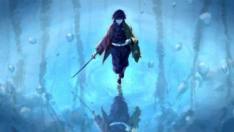 PC Anime Giyu Tomioka Live Wallpaper - Free Live Wallpaper
