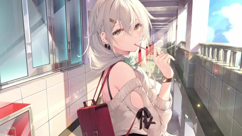 PC Anime Go To Class Live Wallpaper - Free Live Wallpaper
