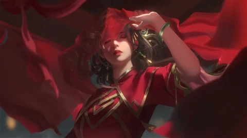PC HD Silk Dress Girl Live Anime Wallpaper - Free Live Wallpaper