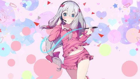 PC HD Izumi Sagiri 2k Live Anime Wallpaper - Free Live Wallpaper
