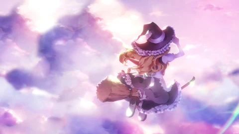 PC HD Magician Gigure Marisa Live Anime Wallpaper - Free Live Wallpaper