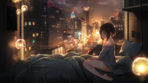 PC HD Girl Doze Live Anime Wallpaper - Free Live Wallpaper