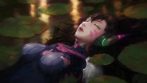 PC HD DVA Play of the Game Overwatch Live Anime Wallpaper - Free Live Wallpaper