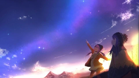 PC HD Yuru Camp & Nadeshiko Kagamihara Live Anime Wallpaper - Free Live Wallpaper