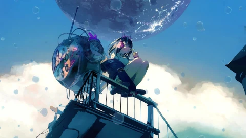 PC HD Bubbles Live Anime Wallpaper - Free Live Wallpaper