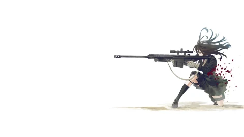 PC HD Sniper Girl Live Anime Wallpaper - Free Live Wallpaper
