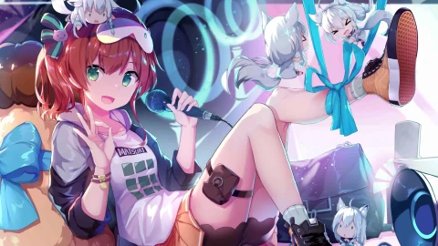 PC HD Natsuiro Matsuri Live Anime Wallpaper - Free Live Wallpaper