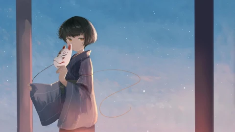 PC HD Winter Morning Live Anime Wallpaper - Free Live Wallpaper