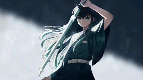 PC HD Muichiro Tokito Live Anime Wallpaper - Free Live Wallpaper