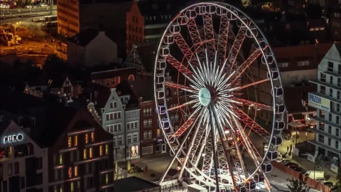 Ferriswheel 18386 Original Free Stock Video - Free Live Wallpaper
