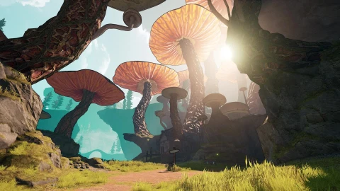 PC Desktop Wonderlands Mushrooms 1080p  Live Wallpaper - Free Live Wallpaper