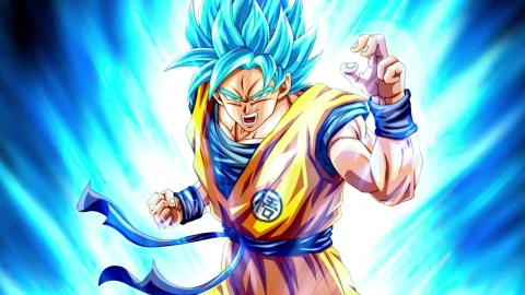 PC Desktop Son Goku Super Saiyan Blue Desktop Live Wallpaper - Free Live Wallpaper
