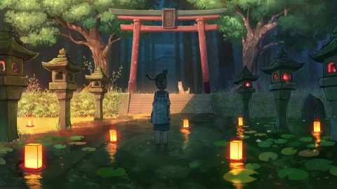 PC Desktop Anime School Girl Adventure Live Wallpaper - Free Live Wallpaper