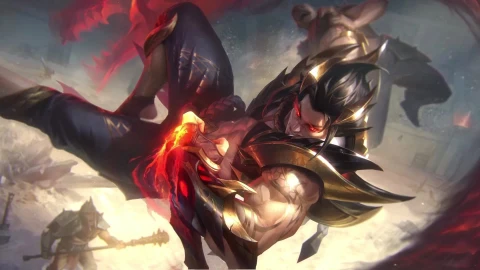 PC Desktop Dragonmancer Sett League Of Legends Desktop Live Wallpaper - Free Live Wallpaper