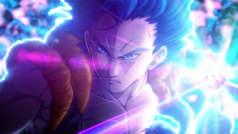 PC Desktop Gogeta Dragon Ball Desktop Live Wallpaper - Free Live Wallpaper
