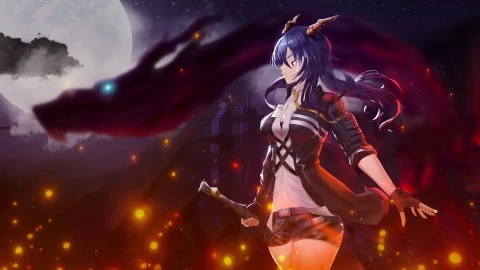 PC Desktop Chen Flame Arknights Desktop Live Wallpaper - Free Live Wallpaper