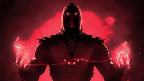 PC Desktop Scorpion Flames Mortal Kombat Live Wallpaper - Free Live Wallpaper