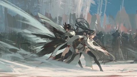 PC Desktop Anime Girls Fighting Togther Live Wallpaper - Free Live Wallpaper
