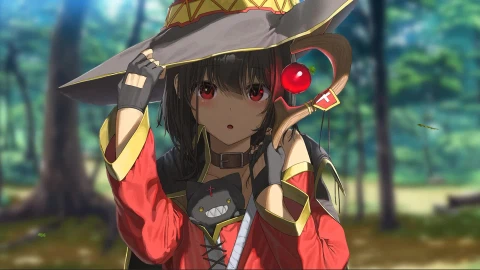 PC Desktop Megumin Konosuba Anime  Live Wallpaper - Free Live Wallpaper