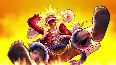 PC Desktop One Piece Luffy Gear 5 Laugh PC Desktop Live Wallpaper - Free Live Wallpaper