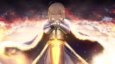 PC Desktop Fate Saber Excalibur 2021 Cybust PC Desktop 1080p Live Wallpaper - Free Live Wallpaper