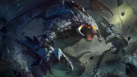 PC Desktop Dota 2 Roshan PC Desktop 1080p Live Wallpaper - Free Live Wallpaper