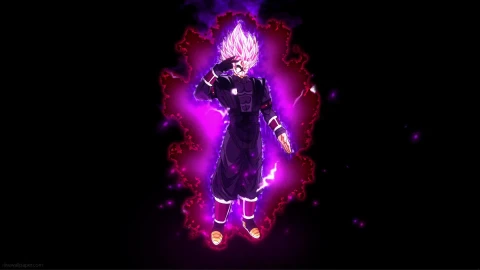 PC Desktop Super Saiyan Rose Goku Black 8 Live Wallpaper - Free Live Wallpaper