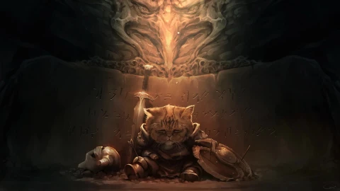 PC Desktop Animal The Saddest Khajit  Live Wallpaper - Free Live Wallpaper