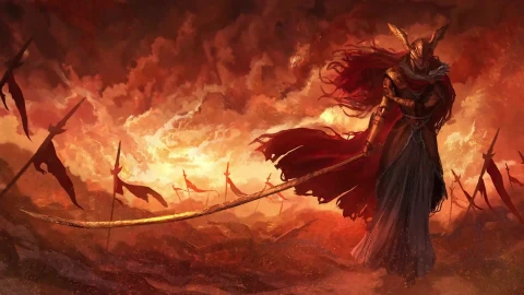 PC Desktop Elden Ring Malenia Blade Of Miquella 1080p  Live Wallpaper - Free Live Wallpaper
