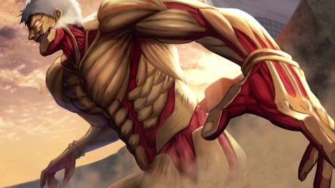 PC Desktop Attack On Titan Armored Titan Reiner Braun Live Wallpaper - Free Live Wallpaper