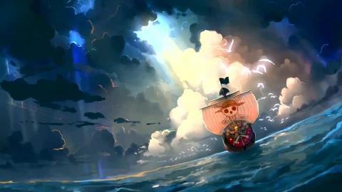 PC Desktop One Piece Ship Anime  Live Wallpaper - Free Live Wallpaper