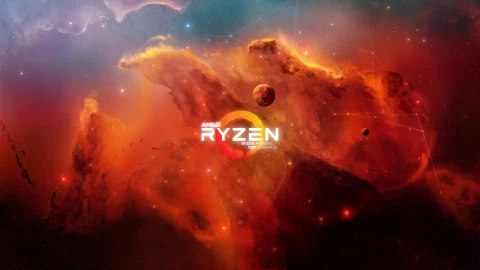 PC Desktop Ryzen Logo 17 Live Wallpaper - Free Live Wallpaper