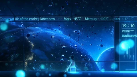 PC Desktop Lonely Universe No Audio Upscaled Live Wallpaper - Free Live Wallpaper