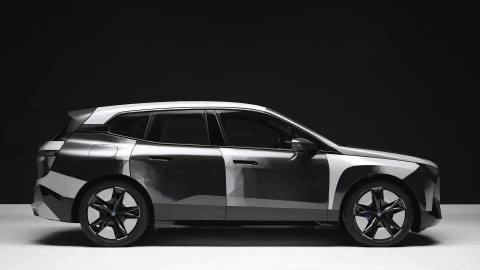 PC Bmw Ix Flow Side View Desktop Live Wallpaper - Free Live Wallpaper