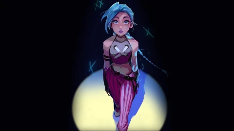 PC Jinx Arcane League Desktop Live Wallpaper - Free Live Wallpaper
