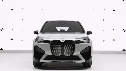 PC Bmw Ix Flow Front View Desktop Live Wallpaper - Free Live Wallpaper