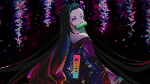 PC Nezuko From Demonslayer Desktop Live Wallpaper - Free Live Wallpaper