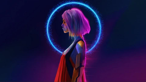 Girl Cyber Style Live Wallpaper For PC - Free Live Wallpaper