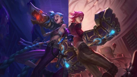 Arcane Jinx X Vi Live Wallpaper For PC - Free Live Wallpaper
