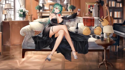 Azure Lane Littorio Calabria Aurea Live Wallpaper - Free Live Wallpaper