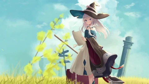 Elaina Wandering Witch HD Live Wallpaper For PC - Free Live Wallpaper