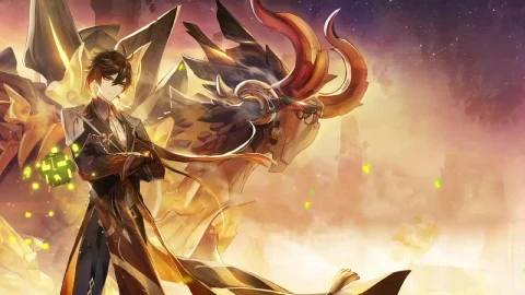 Zhongli Genshin Impact HD Live Wallpaper For PC - Free Live Wallpaper