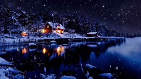 Snow White House HD Live Wallpaper For PC - Free Live Wallpaper