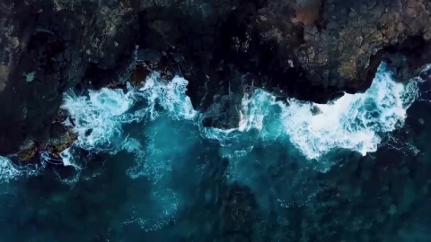 Wild Ocean Water From Above HD Live Wallpaper For PC - Free Live Wallpaper