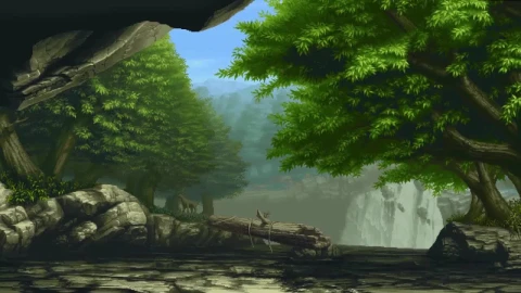 Pixel Forest HD Live Wallpaper For PC - Free Live Wallpaper
