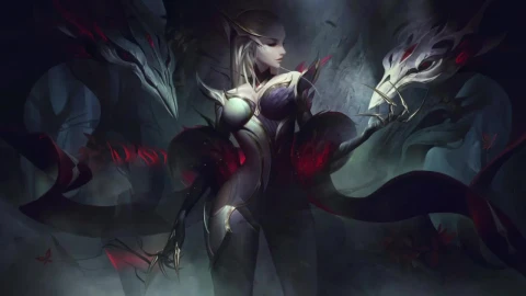 Coven Evelynn League Of Legends HD Live Wallpaper For PC - Free Live Wallpaper