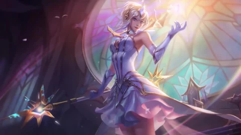 Elementalist Lux Skin Spotlight League Of Legends HD Live Wallpaper For PC - Free Live Wallpaper