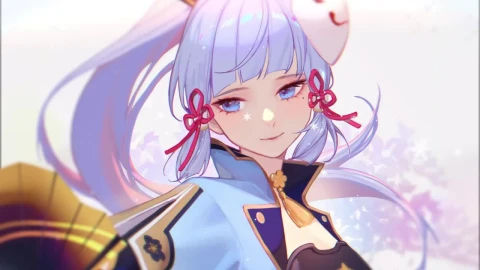 Kamisato Ayaka Genshin Impact HD Live Wallpaper For PC - Free Live Wallpaper